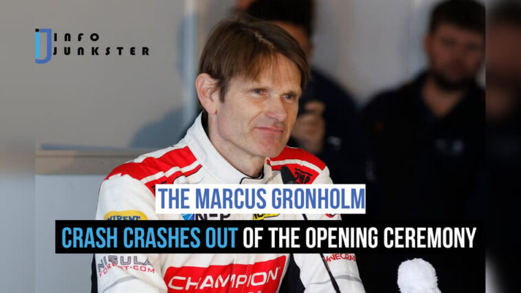 The Marcus Gronholm crash crashes out