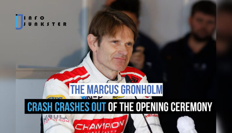 The Marcus Gronholm crash crashes out